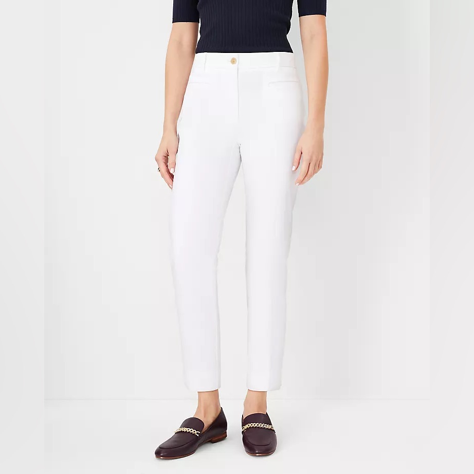 The Petite Cotton Crop Pant